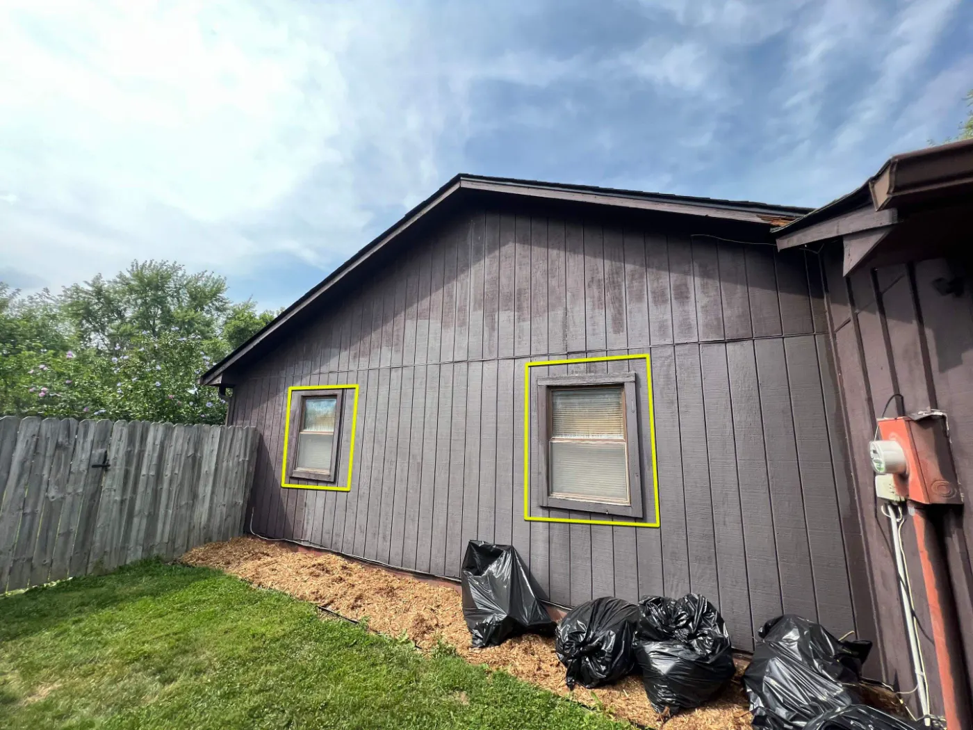 Energy-efficient windows installed in a Springmill Villages home